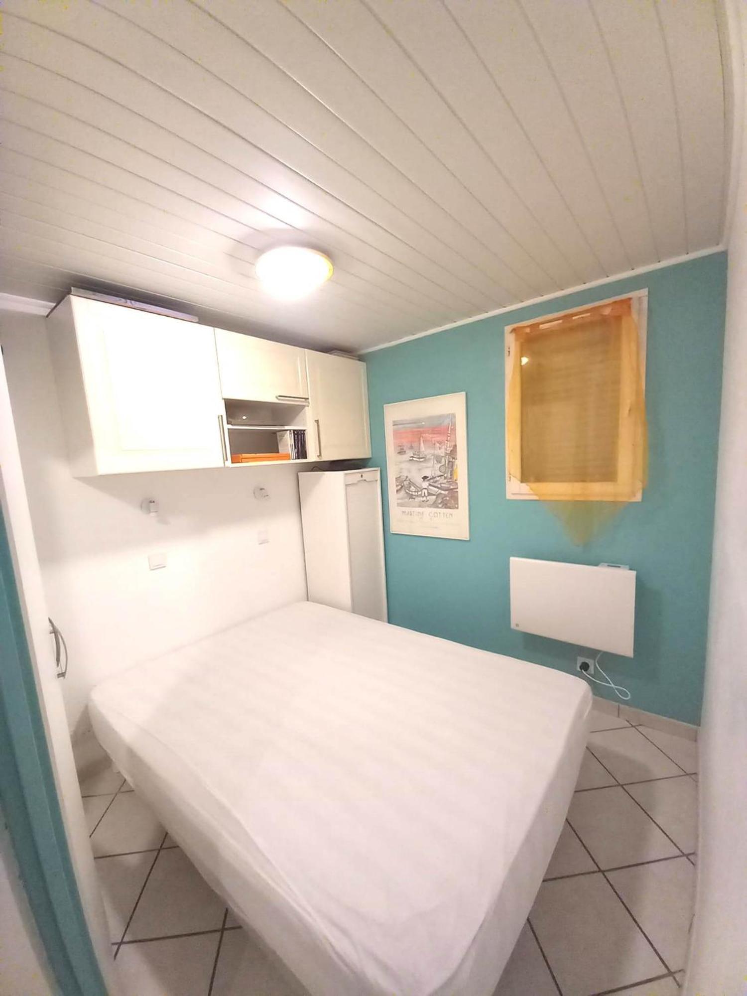 Barcarès F2 cabine, RDC, plage 50 m, 28 m2, 6 personnes Le Barcarès Esterno foto
